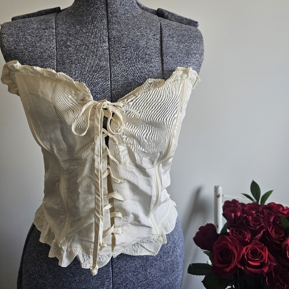 Gunne Sax Gunnies corset top - Picture 1 of 5